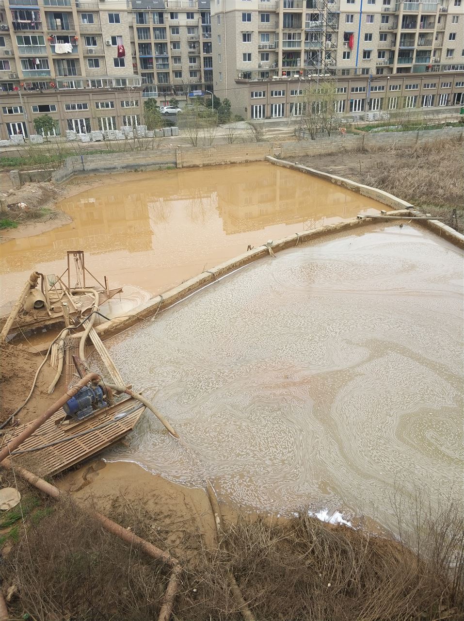 延吉沉淀池淤泥清理-厂区废水池淤泥清淤